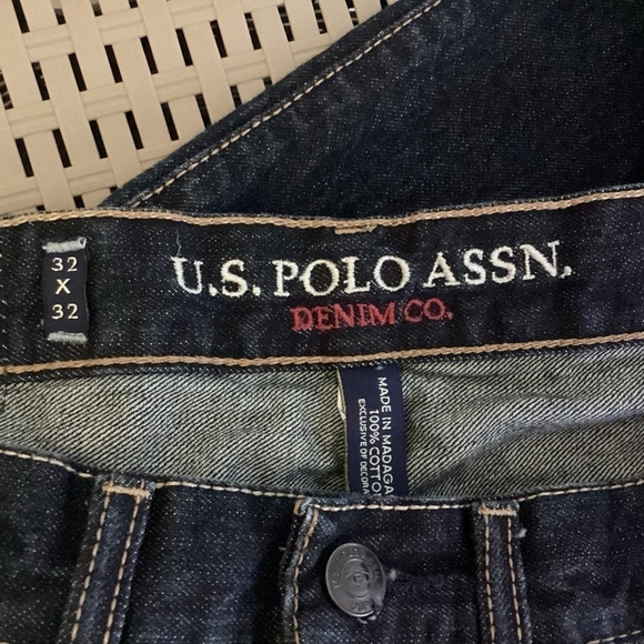 U.S. Polo Assn Men’s Denim Straight Leg Jeans.  Size 32/32 - Picture 5 of 7